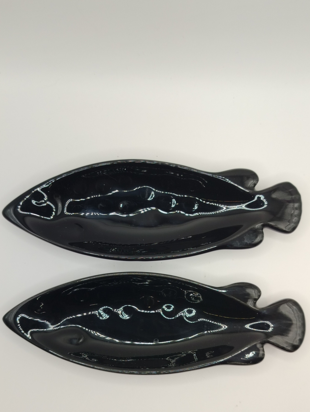 Vintage MCM ASA Selection Ceramic Bone fish dishes,  German 6 inches Long